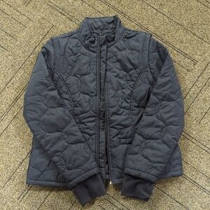 a new day Women's Black Quilted Puffer Jacket